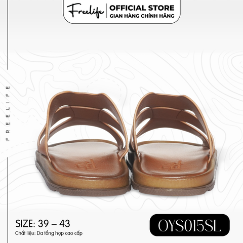  Dép Da Nam Quai Ngang Sống Giữa To OYS015SL - DM25005 