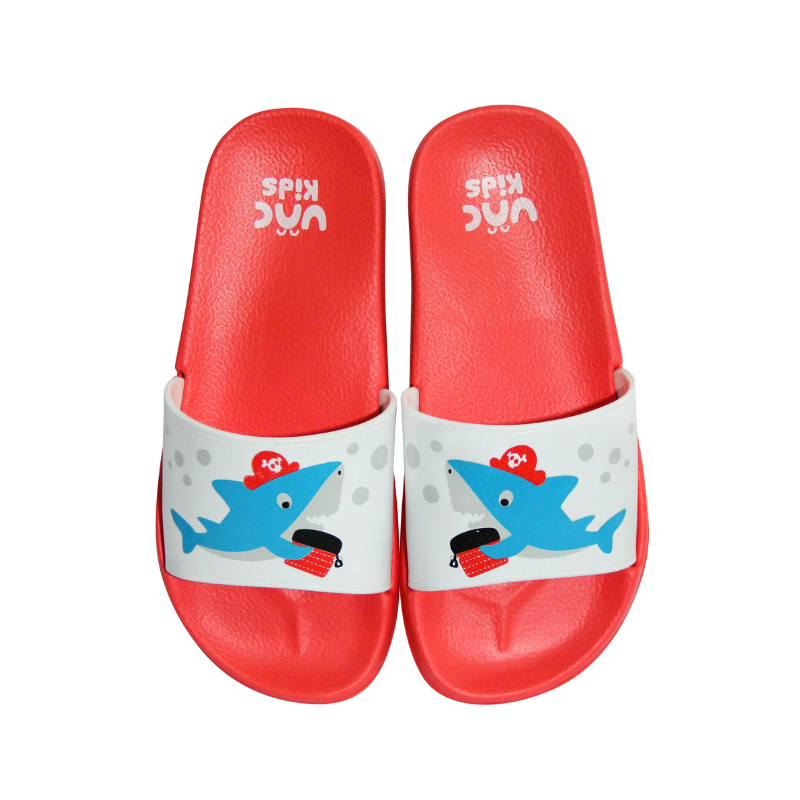  Dép Trẻ Em Trung Họa Tiết Cá Mập E148C-3A021 (Size 16 - 19) 