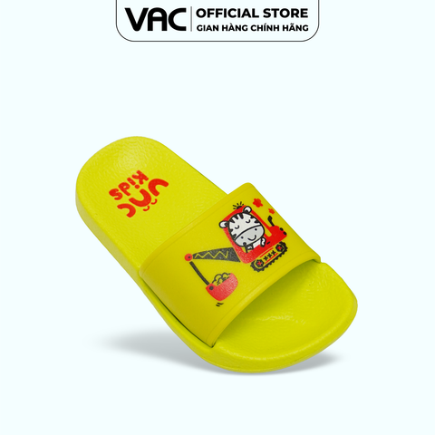  Dép Trẻ Em Nhí Họa Tiết Xe Cẩu E148C-3A022 (Size 13.5 - 15) 
