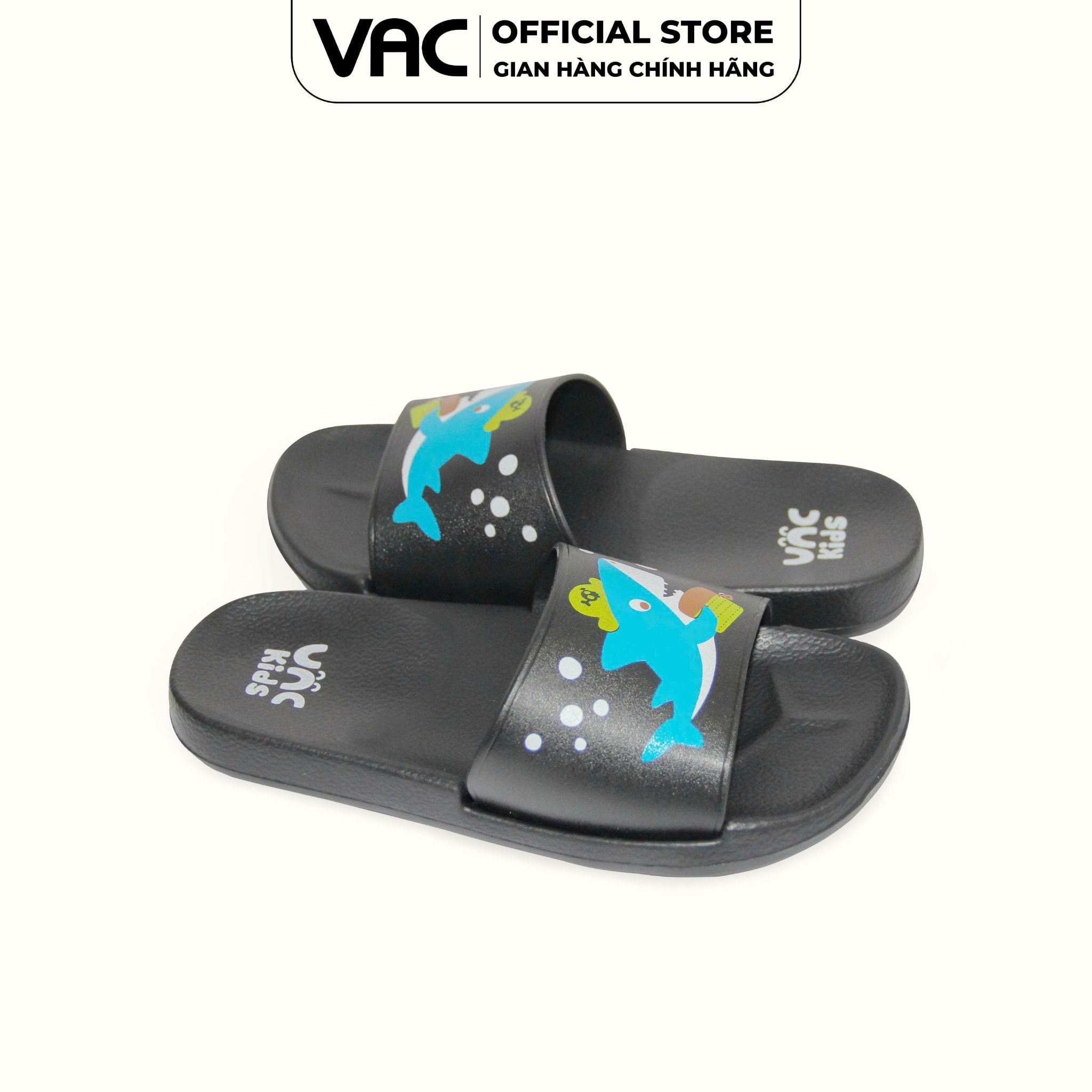  Dép Trẻ Em Nhí Họa Tiết Cá Mập E148C-3A021 (Size 13.5 - 15) 