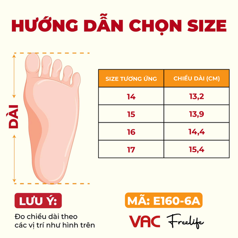  Giày Sandal Trẻ Em VAC Họa Tiết Ếch Xanh E160-6A 