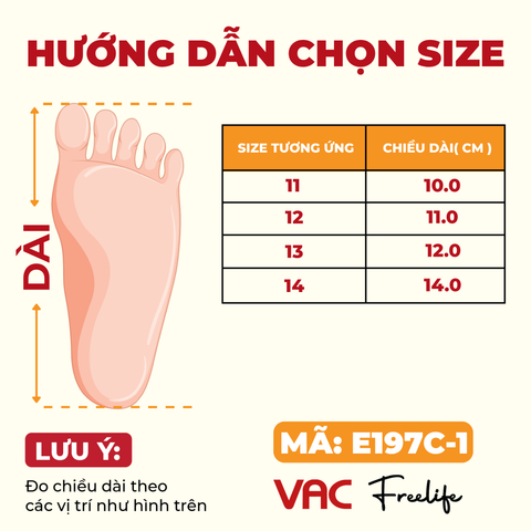  Dép Tổ Ong Siêu Nhẹ EVA E197C-1 (11-14) 