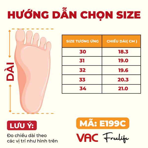  Dép Bánh Mì Trẻ Em Freelife EVA E199C 