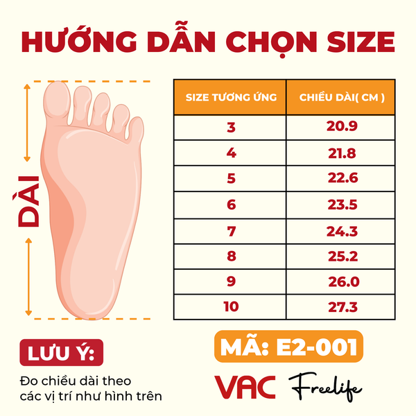  Giày Siêu Nhẹ Nam Freelife EVA 2 Màu E2-001M 