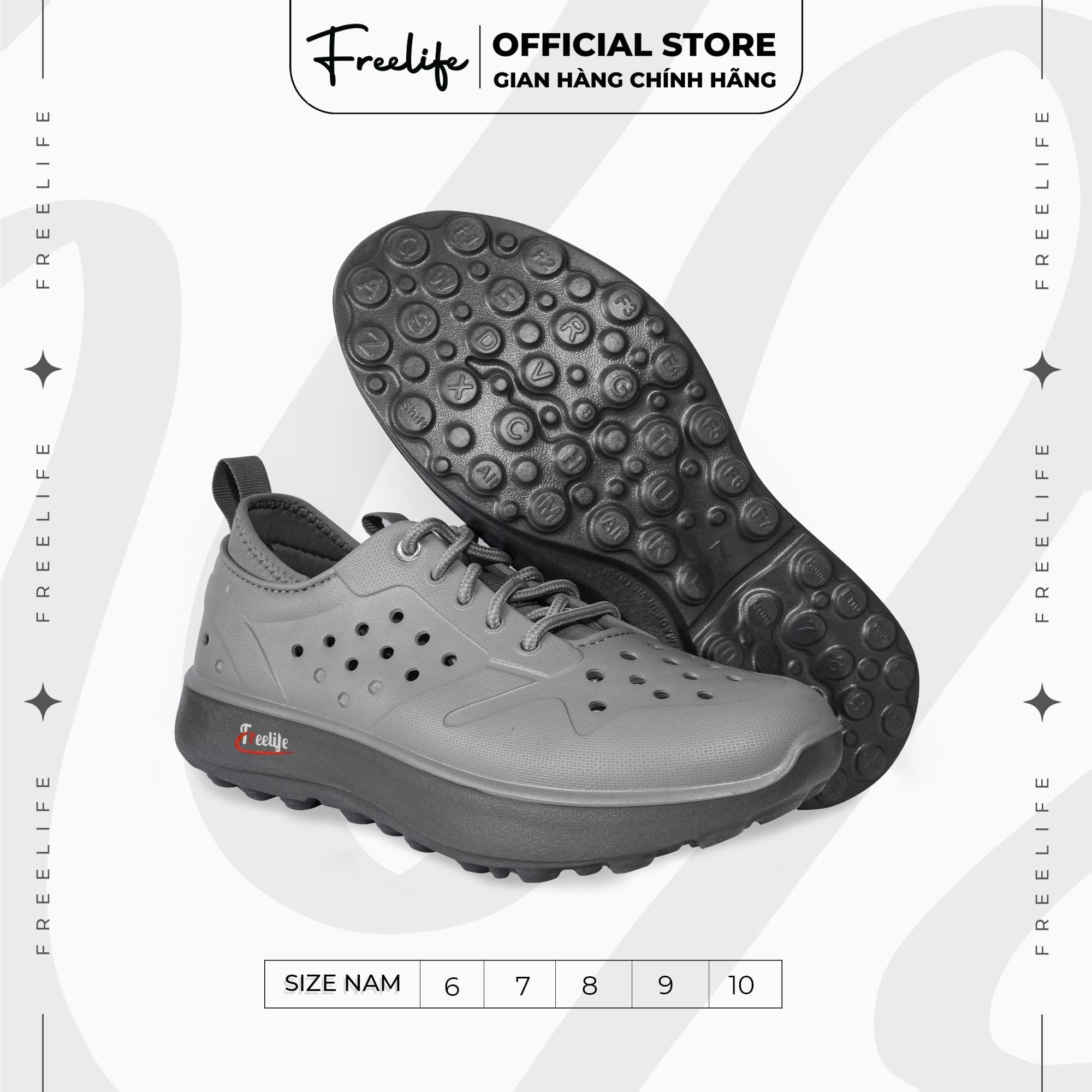  Giày siêu nhẹ Nam EVA 2 màu E2-001M 