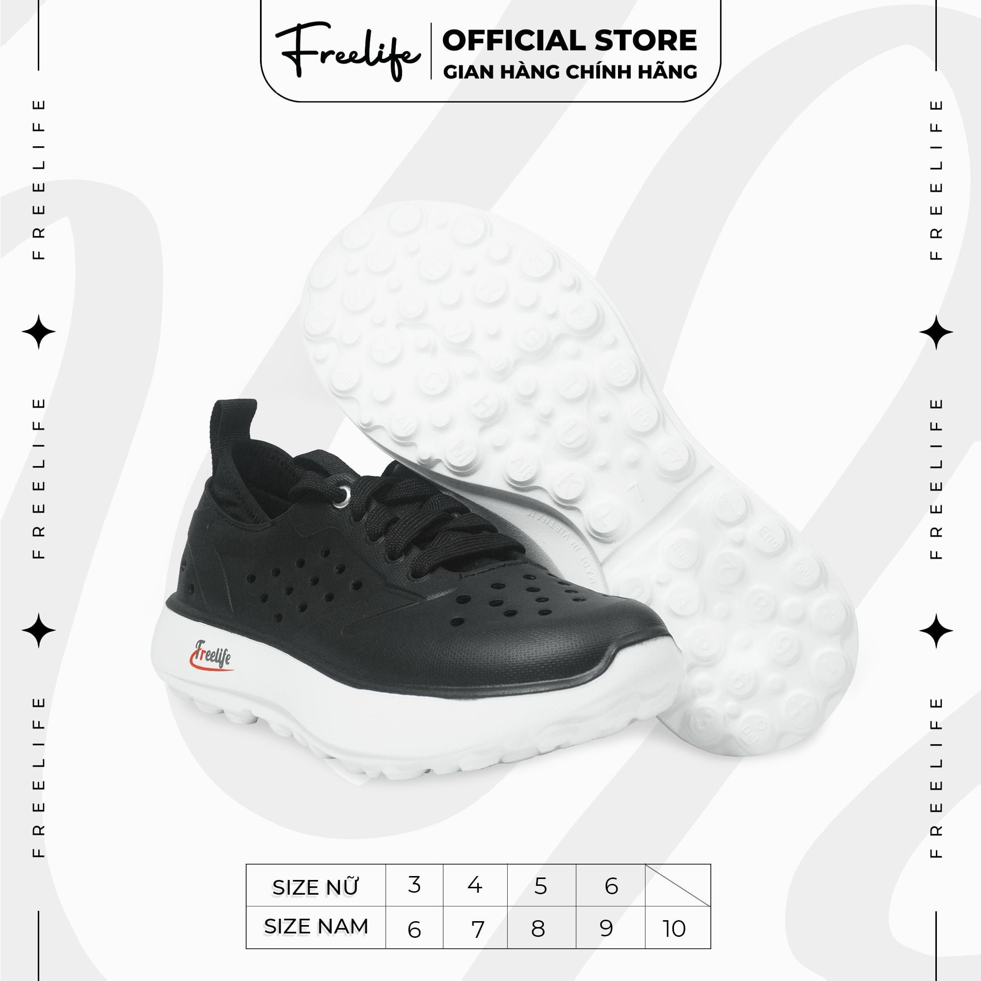  Giày siêu nhẹ Nữ EVA 2 màu E2-001W 