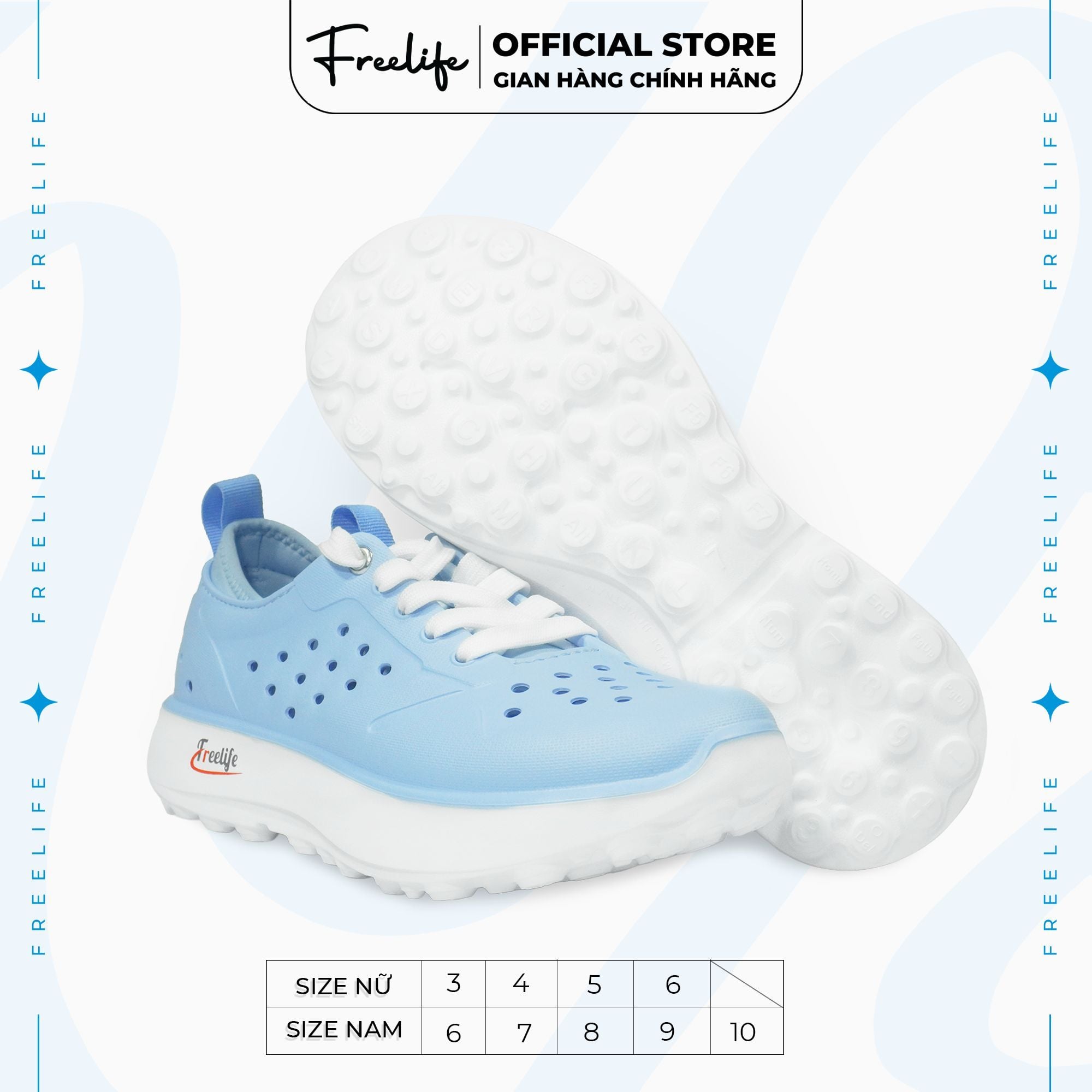  Giày siêu nhẹ Nữ EVA 2 màu E2-001W 