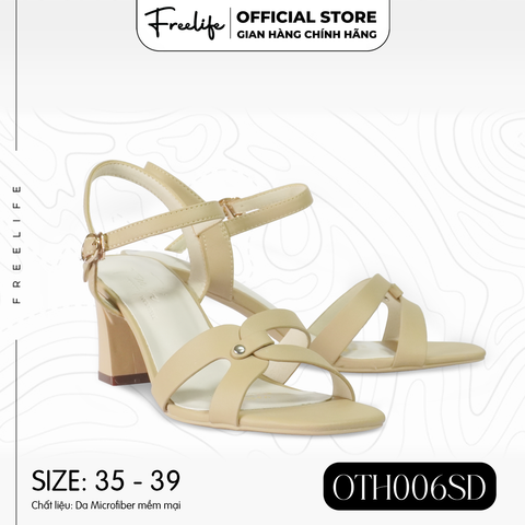  Giày Cao Gót Quai Hậu 6P OTH006SD - VA9614 