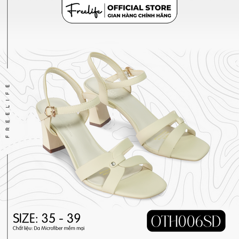  Giày Cao Gót Quai Hậu 6P OTH006SD - VA9614 