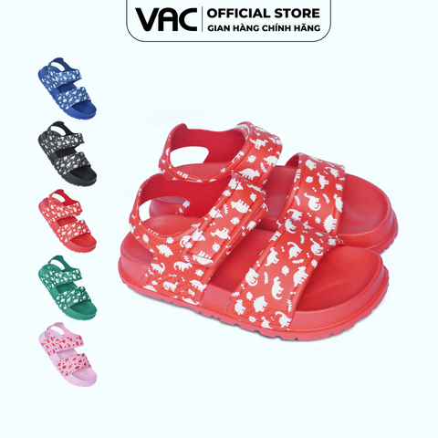  Giày Sandal Trẻ Em E202-3 Họa Tiết Khủng Long (29 - 33) 
