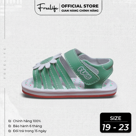  Giày Trẻ Em Họa Tiết Bông Hoa S023-1 (Size 19 - 23) 