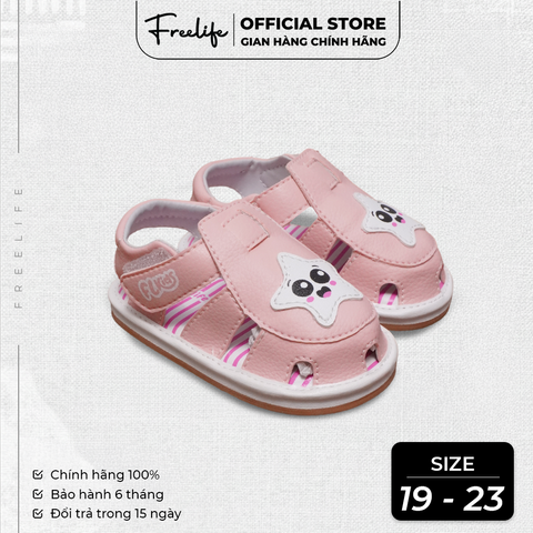  Giày Trẻ Em S023 Họa Tiết Ngôi Sao (Size 19 - 23) 