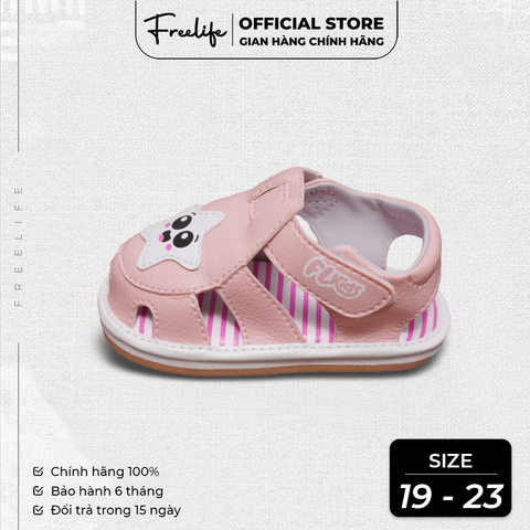 Giày Trẻ Em S023 Họa Tiết Ngôi Sao (Size 19 - 23) 