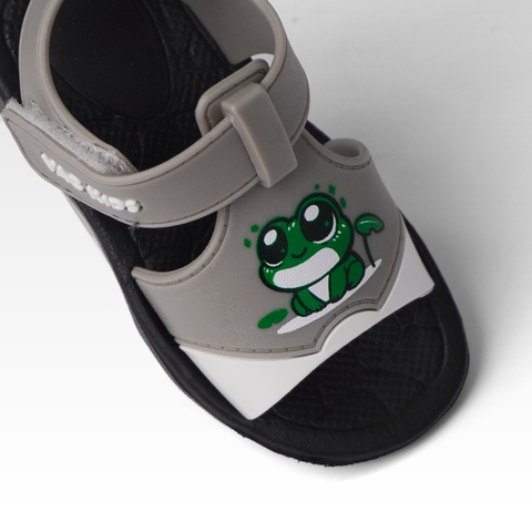  Giày Sandal Trẻ Em VAC Họa Tiết Ếch Xanh E160-6A 