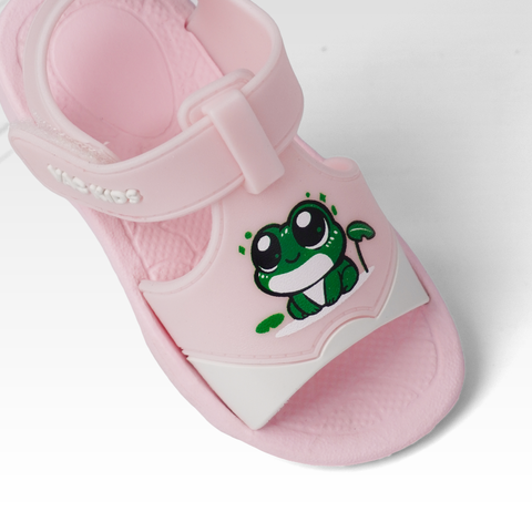  Giày Sandal Trẻ Em VAC Họa Tiết Ếch Xanh E160-6A 