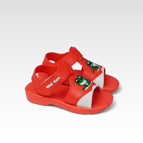  Giày Sandal Trẻ Em VAC Họa Tiết Ếch Xanh E160-6A 