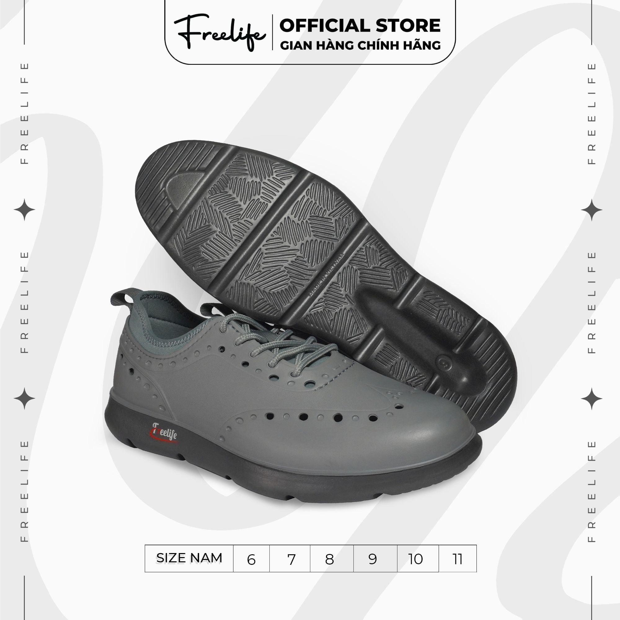  Giày siêu nhẹ nam EVA 2 màu E2-003M 