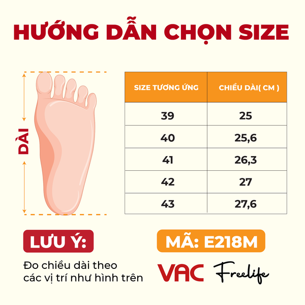  Dép Râu Nam VAC EVA Bền Chắc E218M 