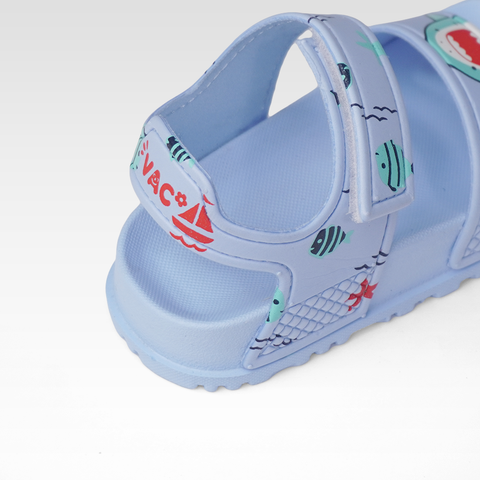  Giày Sandal Trẻ Em VAC Họa Tiết Cá Mập E202-3B (24 - 33) 