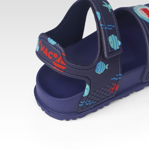  Giày Sandal Trẻ Em VAC Họa Tiết Cá Mập E202-3B (24 - 33) 