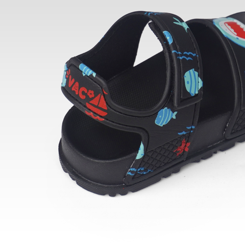  Giày Sandal Trẻ Em VAC Họa Tiết Cá Mập E202-3B (24 - 33) 