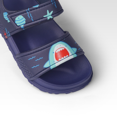  Giày Sandal Trẻ Em VAC Họa Tiết Cá Mập E202-3B (24 - 33) 