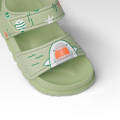  Giày Sandal Trẻ Em VAC Họa Tiết Cá Mập E202-3B (24 - 33) 