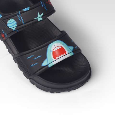  Giày Sandal Trẻ Em VAC Họa Tiết Cá Mập E202-3B (24 - 33) 