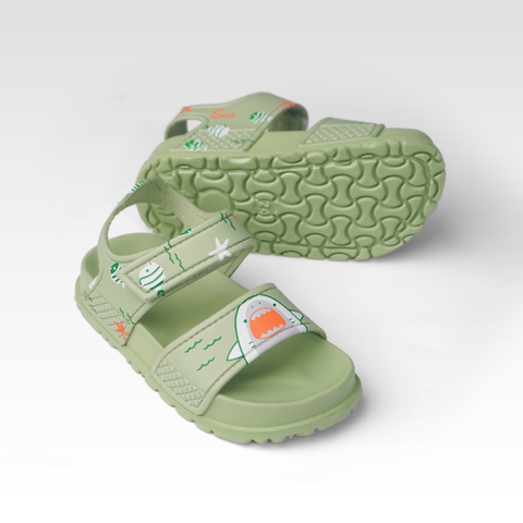  Giày Sandal Trẻ Em VAC Họa Tiết Cá Mập E202-3B (24 - 33) 