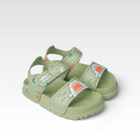  Giày Sandal Trẻ Em VAC Họa Tiết Cá Mập E202-3B (24 - 33) 