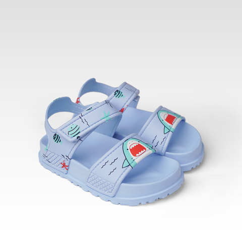 Giày Sandal Trẻ Em VAC Họa Tiết Cá Mập E202-3B (24 - 33) 
