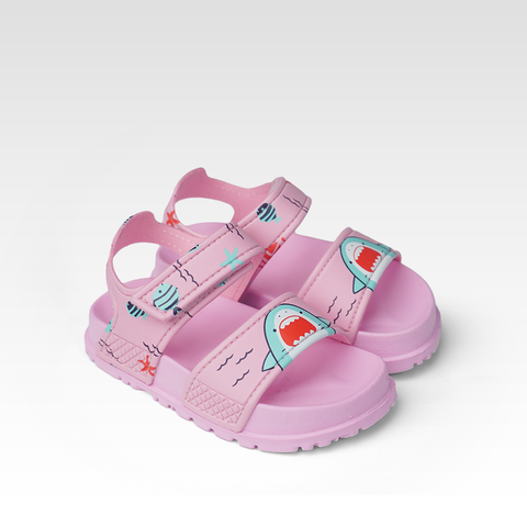  Giày Sandal Trẻ Em VAC Họa Tiết Cá Mập E202-3B (24 - 33) 
