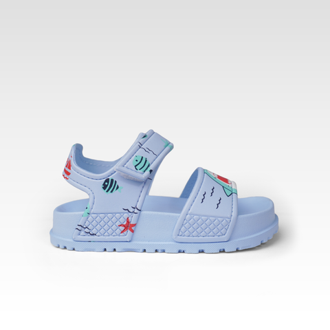  Giày Sandal Trẻ Em VAC Họa Tiết Cá Mập E202-3B (24 - 33) 