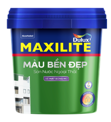 Sơn nước ngoại thất Maxilite Màu Bền Đẹp Bóng Mờ M60B