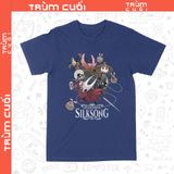  Áo thun Hollow Knight' Silksong, Trùm Cuối Game, Unisex Cotton 100% 2 màu nam nữ 0526 