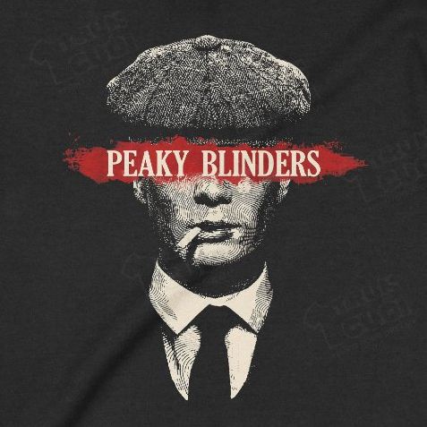  Áo thun Thomas Shelby - Peaky Blinders, Trùm Cuối Cine, Unisex Cotton 100% 4 màu nam nữ 0529 
