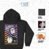  Áo hoodie Hunter × Hunter: Hisoka Morow, Trùm Cuối Anime, Nỉ Bông 100% Unisex nam nữ 0004 