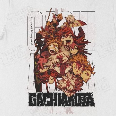  Áo hoodie Gachiakuta, Trùm Cuối Anime, Nỉ Bông 100% Unisex nam nữ 0 