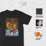  Áo thun Thanh gươm diệt quỷ: Vô hạn thành, Trùm Cuối Anime, Unisex Cotton 100% 4 màu nam nữ 0513 