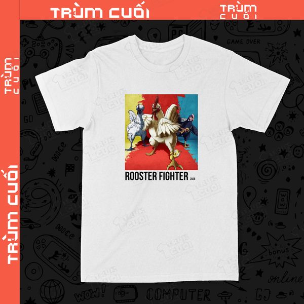  Áo thun Cự Kê Chiến Kí - Roaster Fighter, Trùm Cuối Anime, Unisex Cotton 100% 4 màu nam nữ 0591 