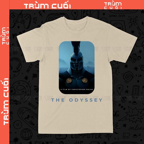  Áo Thun The Odyssey Trùm Cuối Movie Cine, Unisex Cotton 100% 2 màu nam nữ 0600 