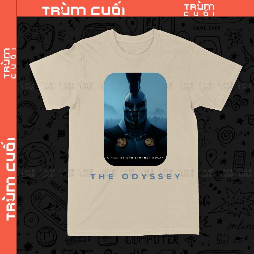  Áo Thun The Odyssey Trùm Cuối Movie Cine, Unisex Cotton 100% 2 màu nam nữ 0600 