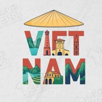  Áo thun VIETNAM Nón Lá, Trùm Cuối Việt Nam, Cotton 100% Unisex 2 màu nam nữ 0520 