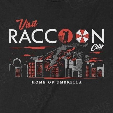  Áo sweater Raccoon City - Resident Evil, Trùm Cuối Game, Unisex Nỉ bông 100% 2 màu nam nữ 0539 