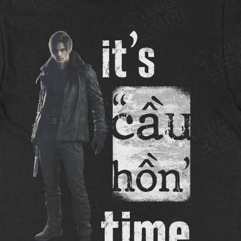  Áo sweater 2 mặt Leon - Resident Evil Requiem, Trùm Cuối Game, Unisex Nỉ bông 100% 2 màu nam nữ 0540 