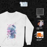  Áo sweater BST Hoa Linh Lục Địa - Liên Minh Huyền Thoại, Trùm Cuối Game, Unisex Nỉ bông 100% 2 màu nam nữ 
