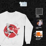  Áo sweater Hunter × Hunter: Killua Zoldyck, Trùm Cuối Anime, Nỉ Bông 100% Unisex nam nữ 0003 