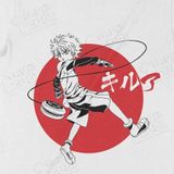  Áo sweater Hunter × Hunter: Killua Zoldyck, Trùm Cuối Anime, Nỉ Bông 100% Unisex nam nữ 0003 
