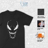  Áo thun Venom, Trùm Cuối Marvel, Unisex Cotton 100% 4 màu nam nữ 0005 