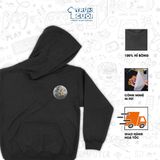  Áo hoodie Saitama Chibi - One Punch Man, Trùm Cuối Manga Anime, Nỉ Bông 100% Unisex nam nữ 0009 